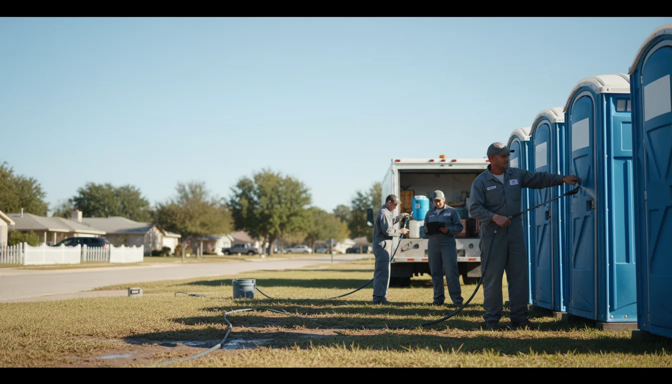 Long-Term Portable Toilet Rental in Chapin, IL near me